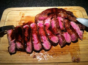UV Cooks Pan-Seared Steak